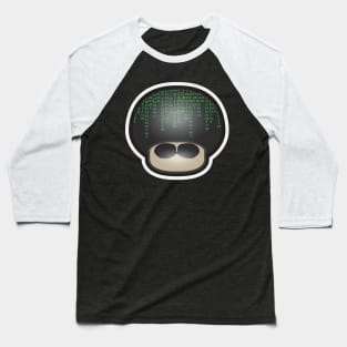 Mushroom Matrix Baseball T-Shirt